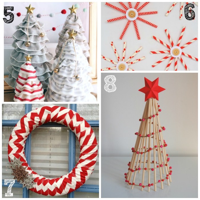 How to make simple decoration for christmas