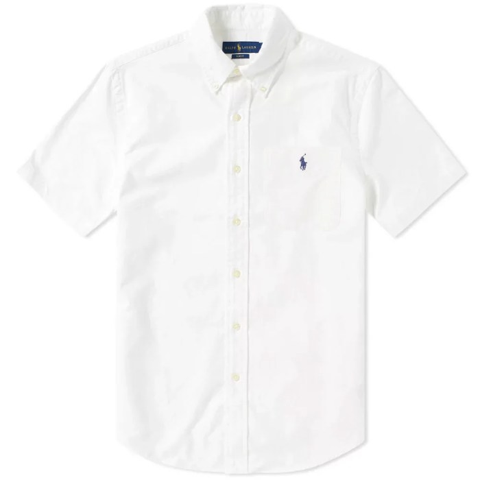 Ralph Lauren Mens Short Sleeve Dress Shirts Stylish and Trendy Choices