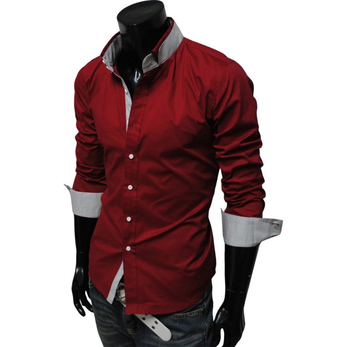 Custom made mens dress shirts