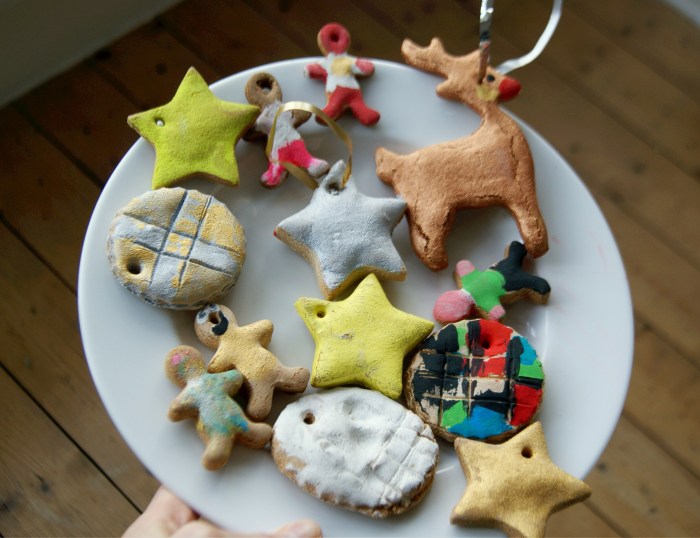 How to make a salt dough decoration