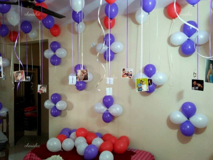 How to make birthday balloon decoration