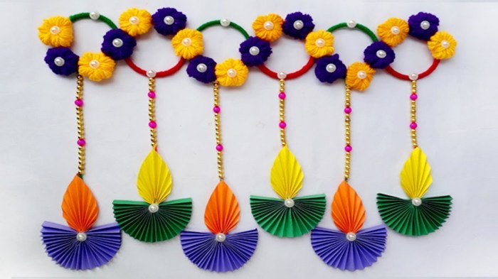 How to make a diwali decoration