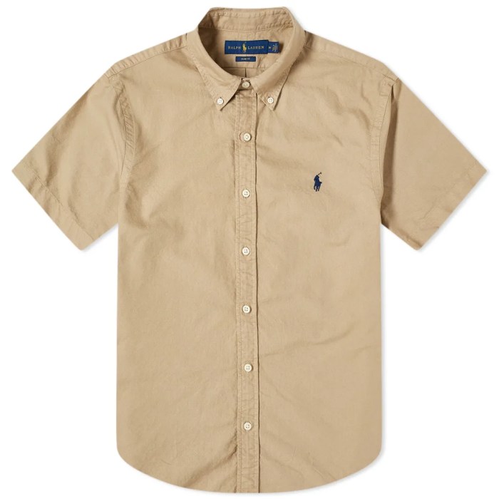 Ralph lauren men's short sleeve dress shirts