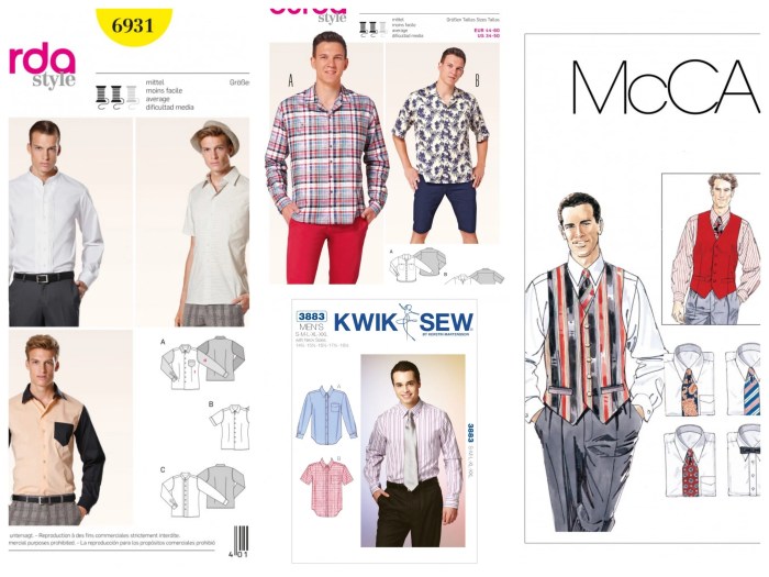 Mens Dress Shirt Pattern Free DIY Sewing Guide