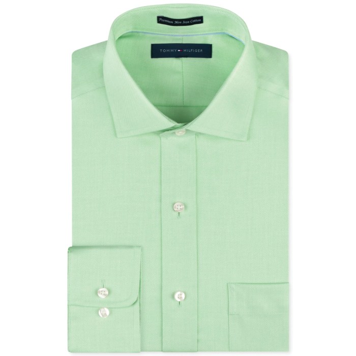 Pastel green mens dress shirt